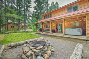 Cle Elum Lake Home with Hot Tub and Mountain Views